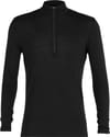 M Merino 175 Everyday LS Half Zip Black + Icebreaker
