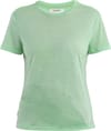W Merino Core SS Tee Plume Glass + Icebreaker