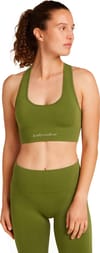 Icebreaker + W Merino 260 Zoneknit Seamless Bra Sphagnum