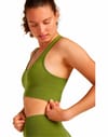 Icebreaker + W Merino 260 Zoneknit Seamless Bra Sphagnum - 6
