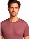 Icebreaker + M Merino 75 Cool-Lite Featherlight SS Crewe Carob - 5