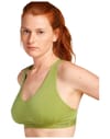 Icebreaker + W Merino 125 Cool-Lite Sprite Racerback Bra Olive - 5