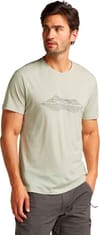 Icebreaker + M Merino 150 Tech Lite SS T Pukaki Ref Ashen