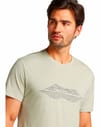 Icebreaker + M Merino 150 Tech Lite SS T Pukaki Ref Ashen - 5