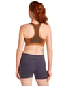 Icebreaker + W Merino 125 ZoneKnit Racerback Bra Dusty Clay/Carob/Cb - 3