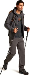 Icebreaker + M Merino 150 Tech Lite SS Tee Catch Me Outs Obsidian - 6