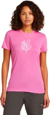 Icebreaker + W Merino 150 Tech Lite SS Tee Fresh Fern Pop