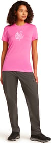 Icebreaker + W Merino 150 Tech Lite SS Tee Fresh Fern Pop - 5