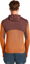 Icebreaker + M Merino 200 Realfleece Descender LS Zip H Carob/Dusty Clay/Cb - 3