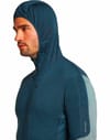 Icebreaker + M Merino 200 Realfleece Descender LS Zip H Abyss/Blue Ash/Cb - 6