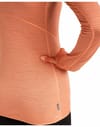 Icebreaker + W Merino 200 Realfleece Descender LS Half Zip Desert Sand - 7