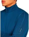 Icebreaker + M Merino 400 RealFleece Descender LS Zip Atlantis - 4
