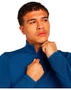 Icebreaker + M Merino 400 RealFleece Descender LS Zip Atlantis - 5