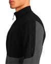 Icebreaker + M Merino 400 RealFleece Descender LS Zip Black/Obsidian/Cb - 4