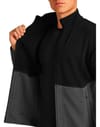 Icebreaker + M Merino 400 RealFleece Descender LS Zip Black/Obsidian/Cb - 7