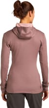 Icebreaker + W Merino 260 Quantum LS Zip Hoodie Summit/Blush - 3
