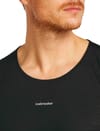 Icebreaker + M Merino Blend 125 Cool-Lite Speed Tank Black - 4