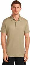 Icebreaker + M Merino 150 Tech Lite SS Polo Flagstone