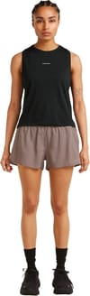 W Merino Blend 125 ZoneKnit Speed 3" Shorts Porcini/Black/Aop