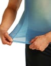 Icebreaker + M Merino Blend 75 Cool-Lite Fthrlght SS Crewe Atlnts Flnt Blue Sglss - 5
