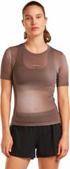 Icebreaker + W Merino Blend 75 Cool-Lite Featherlight SS Crewe Prcn/Pink Quartz
