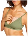 Icebreaker + W Merino 150 Siren Bra Inserts Lichen - 3