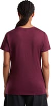 Icebreaker + W Merino 150 Tech Lite SS Tee Dk Berry - 3