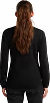 Icebreaker + W Merino 400 RealFleece™ Descender LS Zip Black - 3