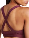 Icebreaker + W Merino Blend 125 Cool-Lite™ Sprite Racerback Bra Dk Berry - 4