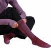 Icebreaker + W Merino Blend Ski+ Light OTC Dk Berry Grey Plume Zinc Blue - 3