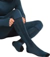 Icebreaker + M Merino Blend Ski+ Light OTC Abyss Black Midnight Navy - 3