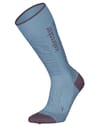 Icebreaker + W Merino Blend Ski+ Medium OTC Mountain Contour Zinc Blue Grey Plum