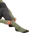 Icebreaker + W Merino Hike+ Light Crew Lichen Dk Loden - 3