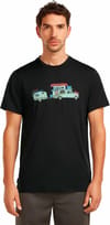 Icebreaker + M 150 Tech Lite SS Tee Transportage Black