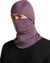 Icebreaker + U Merino 360 RealFleece™ Elemental Balaclava Grey Plum