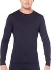 Icebreaker + M Merino 200 Oasis LS Crewe Rising Light Black