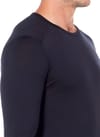 Icebreaker + M Merino 200 Oasis LS Crewe Rising Light Black - 5