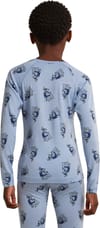 Icebreaker + K Merino 200 Oasis LS Crewe Bear Tour AOP Zinc Blue Aop - 5