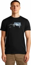 Icebreaker + M Merino 150 Tech Lite SS Tee Pure Altitude Black - 4
