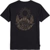 Icebreaker + M Merino 150 Tech Lite SS Tee Forest Footsteps Black - 3
