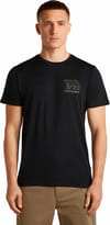 Icebreaker + M Merino 150 Tech Lite SS Tee Forest Footsteps Black - 4