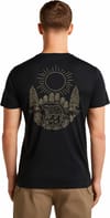 Icebreaker + M Merino 150 Tech Lite SS Tee Forest Footsteps Black - 5