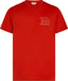 Icebreaker + M Merino 150 Tech Lite SS Tee Forest Footsteps Agate