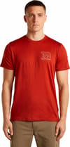 Icebreaker + M Merino 150 Tech Lite SS Tee Forest Footsteps Agate - 4