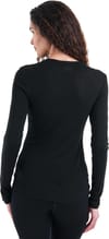 Icebreaker + W Merino 175 Everyday LS Crewe and Leggings Set Black - 6