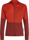 M Merino Blend 200 RealFleece™ Descender LS Zip Hoodie Agate Port Cb + Icebreaker