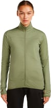 Icebreaker + M Merino Blend 300 RealFleece™ Descender LS Zip Lichen