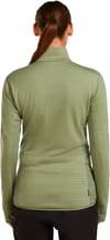 Icebreaker + M Merino Blend 300 RealFleece™ Descender LS Zip Lichen - 3