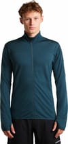 Icebreaker + M Merino Blend 300 RealFleece™ Descender LS Zip Abyss