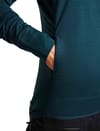 Icebreaker + M Merino Blend 300 RealFleece™ Descender LS Zip Hoodie Abyss - 6